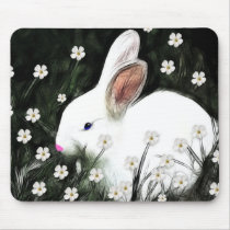 Bunny Love Mouse Pad