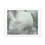 Bunny made of snow! post cards