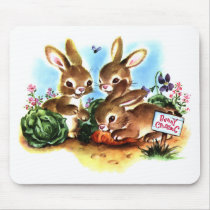 Bunny Patch Mousepad