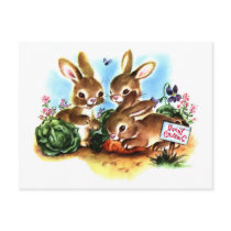 Bunny Patch Postcard