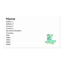 Bunny Rabbit Business Cards