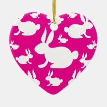 Bunny Rabbit Christmas Ornament