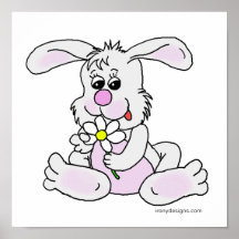 Bunny Rabbit Poster