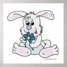 Bunny Rabbit Poster