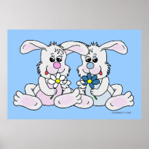 Bunny Rabbits Poster
