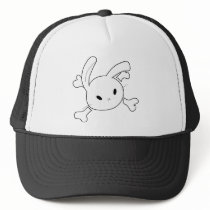 bunny skull hat