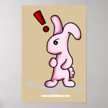 Bunny Surprise Poster