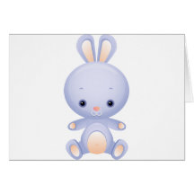 Bunny T-shirt Greeting Card