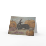 Bunny Thanksgiving Card
