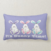 Bunny Time-Pillow pillows