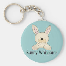 Bunny Whisperer Keychain