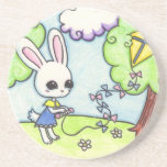 Bunny's kite is stuck in a tree coaster