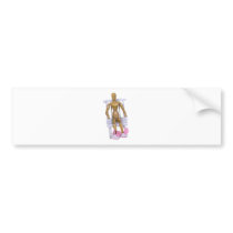 BunnySlippersRockingChair121909 Bumper Sticker