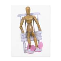 BunnySlippersRockingChair121909 Post Card