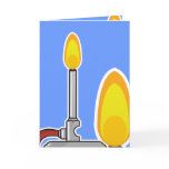 Bunsen Burner Card