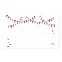Bunting - stickers