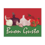 Buon Gusto Recipe Cards Post Card