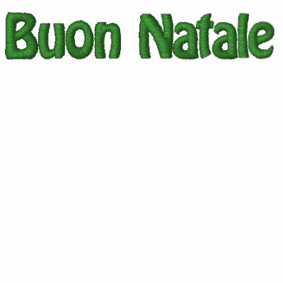 Buon Natale Embroidered Shirt by HolidayBug