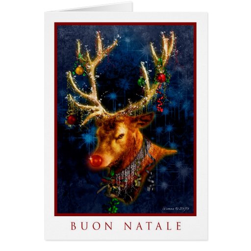 Buon Natale - Italian Merry Christmas Card