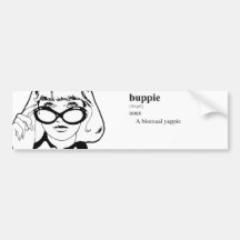BUPPIE BUMPER STICKER