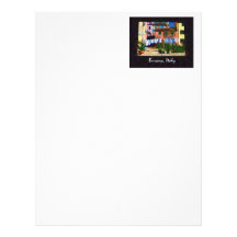 Burano Italy Letterhead