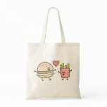Burger and Fries Tote Tote Bags
