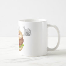Burger Mascot Mug