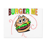 Burger Me Postcard