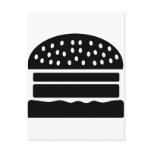 burger postcards
