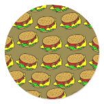 Burger Wallpaper Sticker