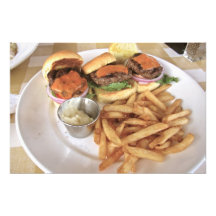 burgers photographic print