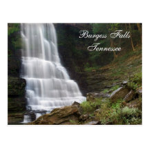 Burgess Falls TN  Postcard