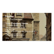 Burgkeller, Jena, Thuringia, Germany rare Photochr Business Card Templates