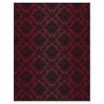 Burgundy Baroque Black Lace Pattern Paper letterhead