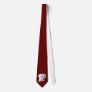 Burgundy Chef Tie