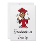 Burgundy Grad Personalized Invitations