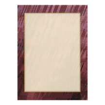 Burgundy Rain Invites