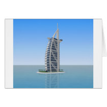Burj Al Arab Hotel Dubai: 3D Model: Card