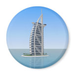 Burj Al Arab Hotel Dubai: 3D Model: Fridge Magnet