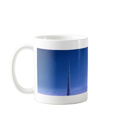 Burj Khalifa Coffee Mug by vladstudio