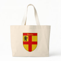 Burke Coat of Arms/Family Crest Tote Bag