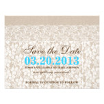 Burlap and Lace | Save the Date Custom Invitation