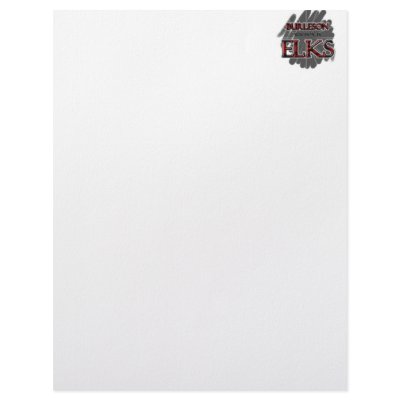 Burleson High School ELKS - Burleson, TX Letterhead Template by ShowSchoolSpirit
