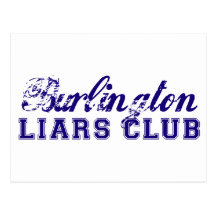 Burlington Liars' Club Post Cards