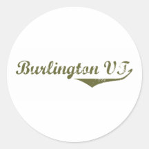 Burlington Revolution t shirts Sticker