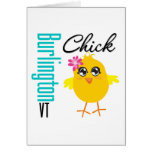 Burlington VT Chick Greeting Card