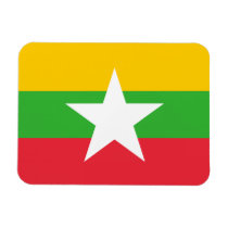 Burma / Myanmar Flag magnets
