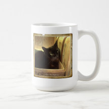 Burmese Cat /Antique Golden Box, Series 1, pose 1 Mug