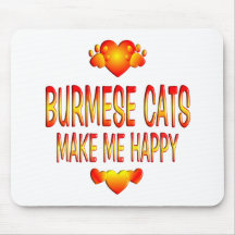 Burmese Cat Mousepads