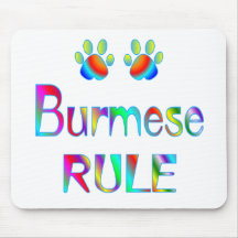 Burmese Rule Mousepads